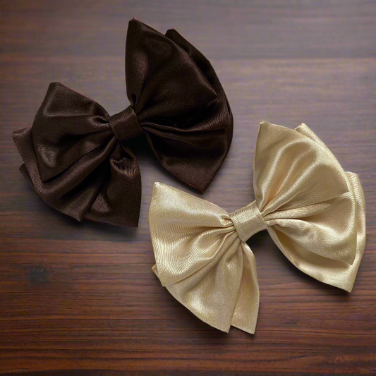 Satin Layered Bow