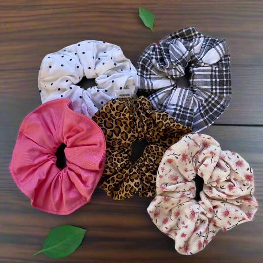 Cotton Scrunchies