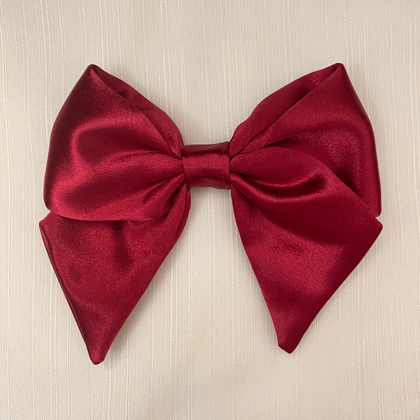 Satin Sailor styled Hair Bow