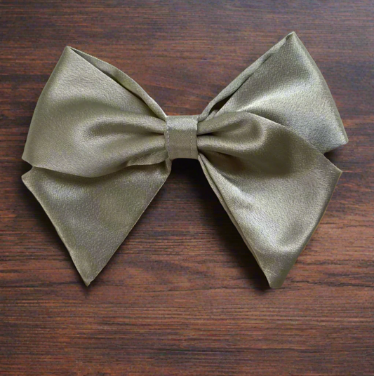 Satin Sailor styled Hair Bow